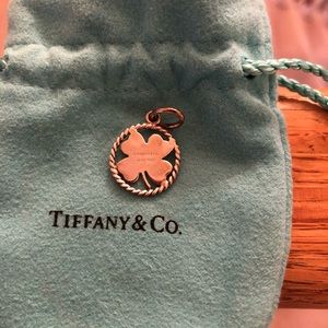 Tiffany Four Leaf Clover silver charm